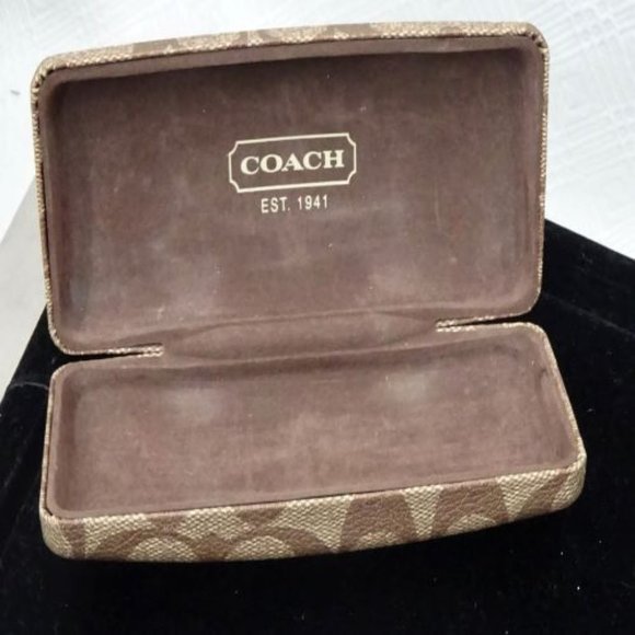 🛑 COACH Authentic ➕🆒 EMPTY CASE Clamshell GLASSES Eyewear Display 💸BUY NOW‼️ - Picture 10 of 16